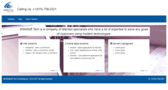 Desktop Screenshot of msmsoft.com